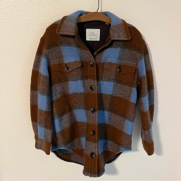 Wilfred Free The Ganna Wool Blend Shirt Jacket - Picture 1 of 9